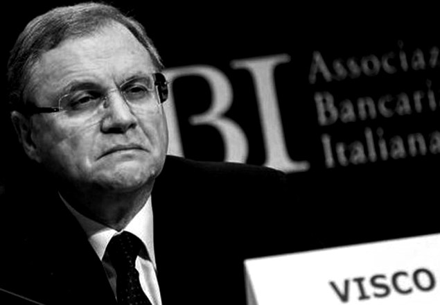 POPOLARE BARI: Il Governatore di Banca d'Italia Visco all'Oscuro delle Indagini su "Qualcuno" del Suo Staff